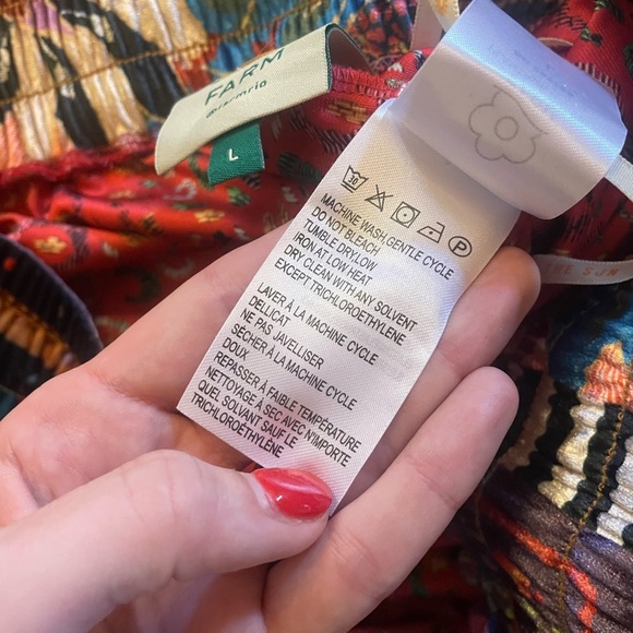 FARM Rio Multicolor Patterned Pants - Picture 6 of 7